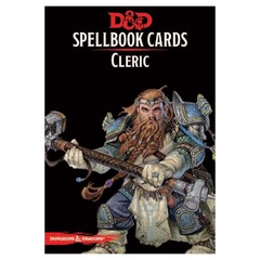 Dungeons And Dragons RPG (Updated Spellbook Cards) - Cleric Deck